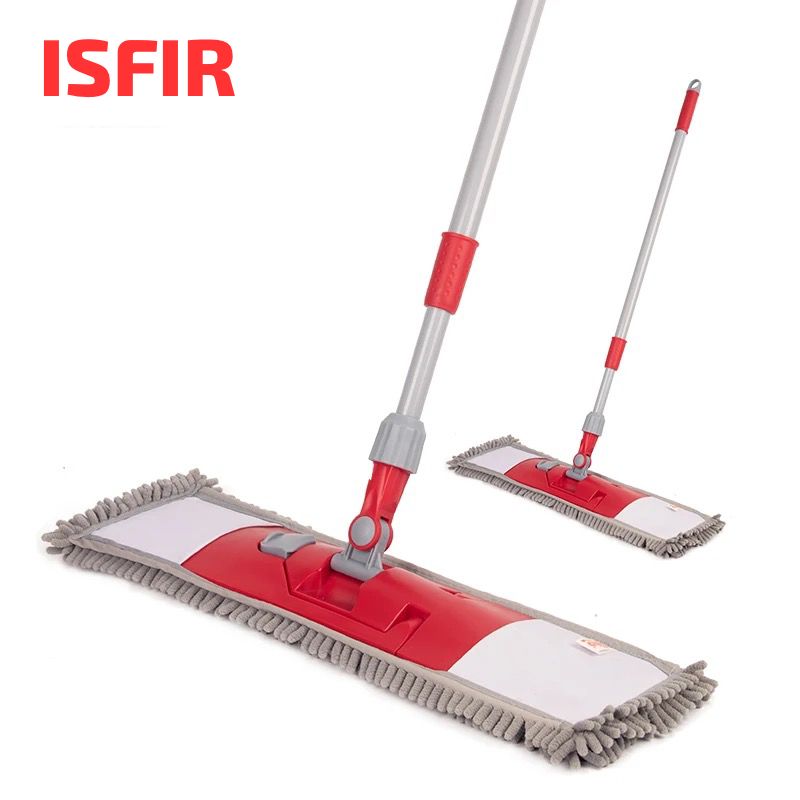 Швабра ISFIR Серая 55см Лапша 1х12  |*