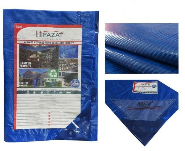 Тент прирезиненный HIFAZAT 70г. 18х30(5,4х9,1) (1х7)          \*