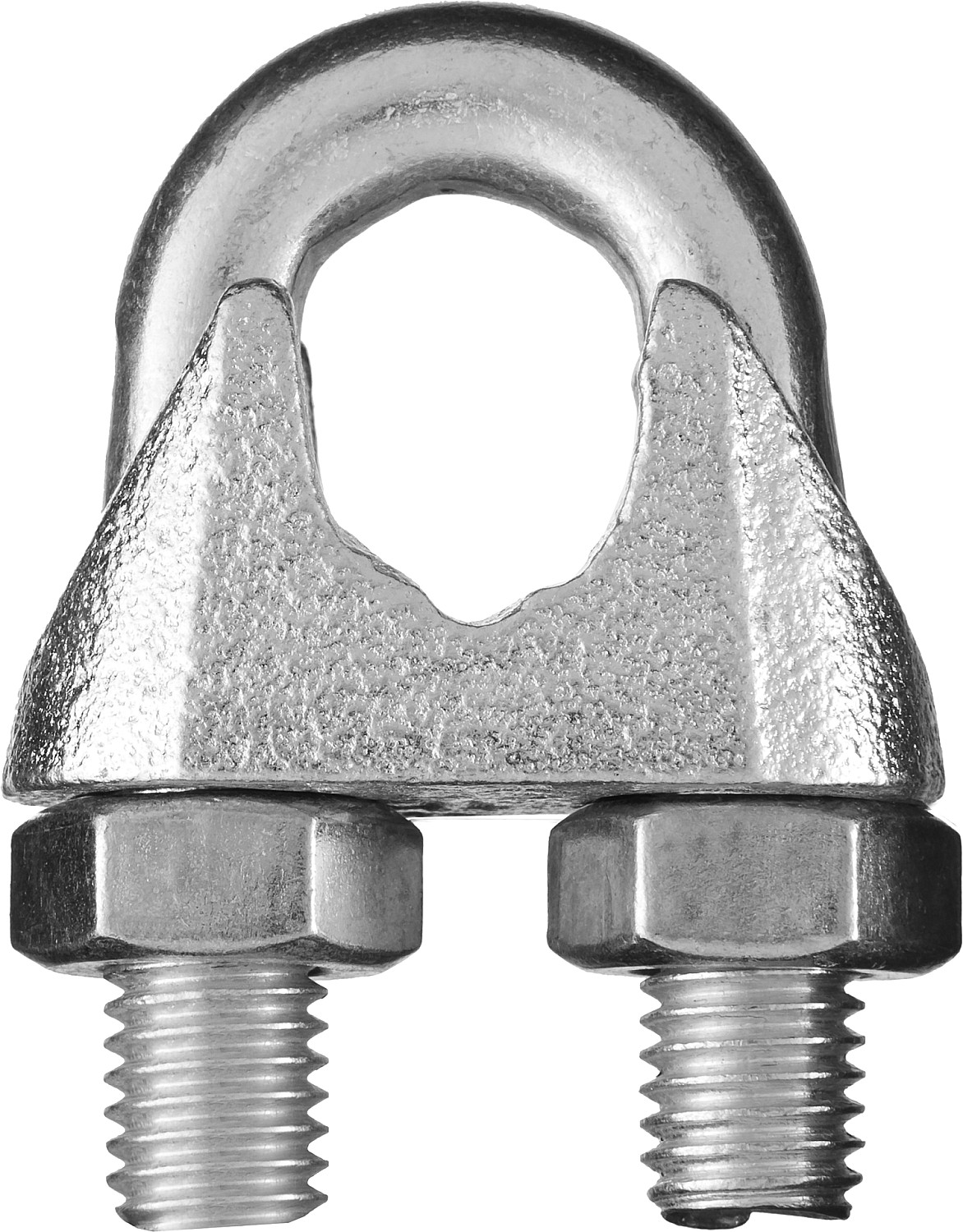 Зажим для стальных канатов DIN741 оцинк 16мм 1х20  |*