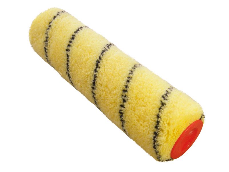 Валик ролик полиакриловый 40/61мм,ворс 180мм с ручкой  |+
