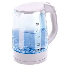 Эл.Чайник DELTA DL-1058W корпус и жар. стекла, белый, 2200Вт, 2л (8)   |+