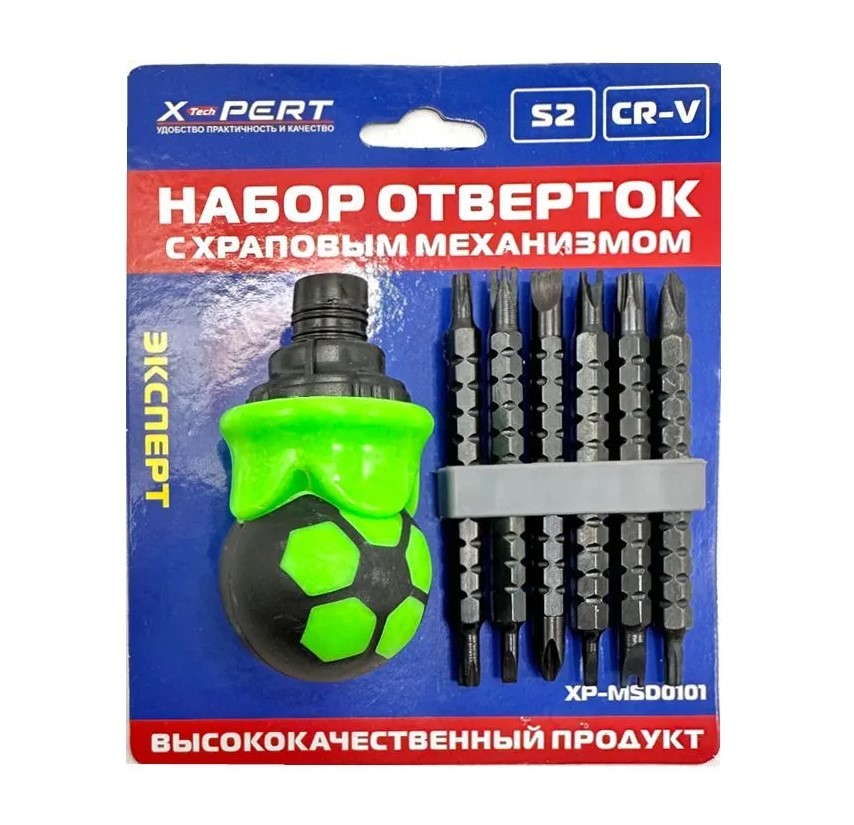 Набор отверток с Храповым механизмом 13в1  |+