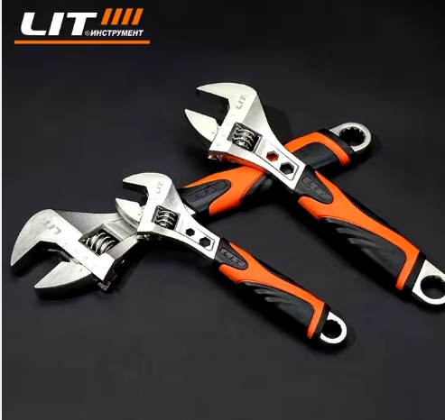 Ключ разводной Усиленный LIT №8 200мм (1x60)  |*