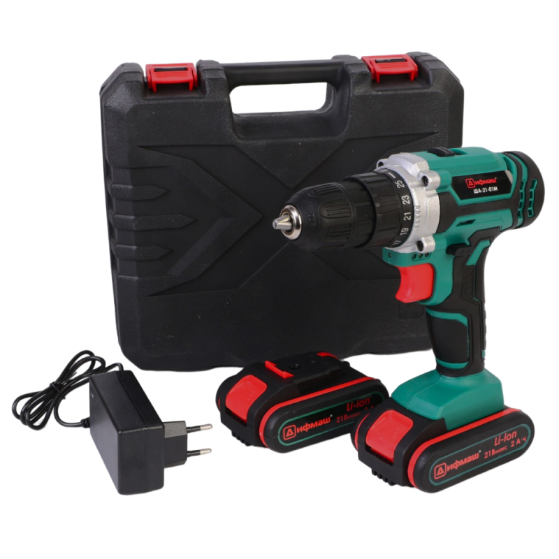 Шуруповерт - Дрель "ДИФМАШ" ША-21-01 М   |+