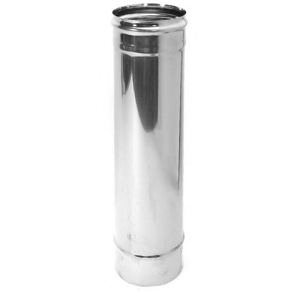 Труба Нерж дымоходная 0,5 м ф 180мм   \+