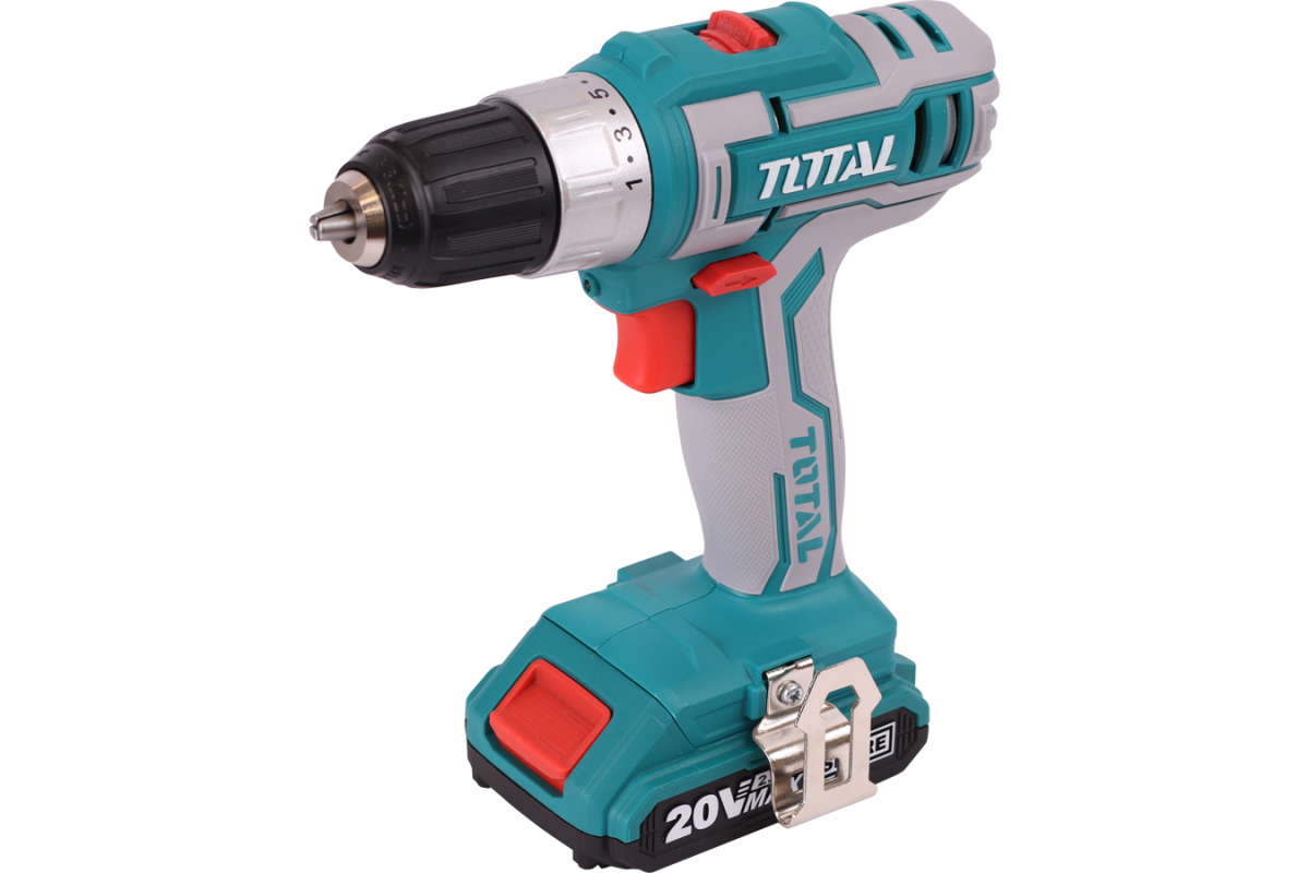 Аккумуляторная дрель-шуруповерт TOTAL Li-ion 1x10 TDLI2002  |+