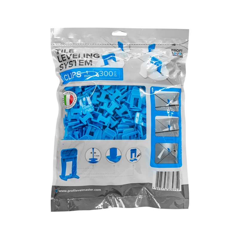 Зажим 3D+ СВП PLM (300шт) (Синий 1mm) (20)  \2