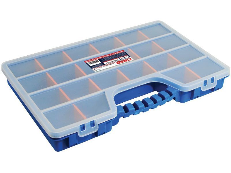 Органайзер с прозрач. крышкой 510*330*60 мм "20" 22 отсеков  /2