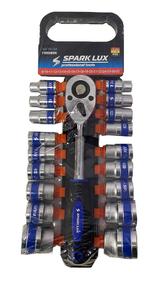 Набор Головок SPARK LUX 19 pcs    |*