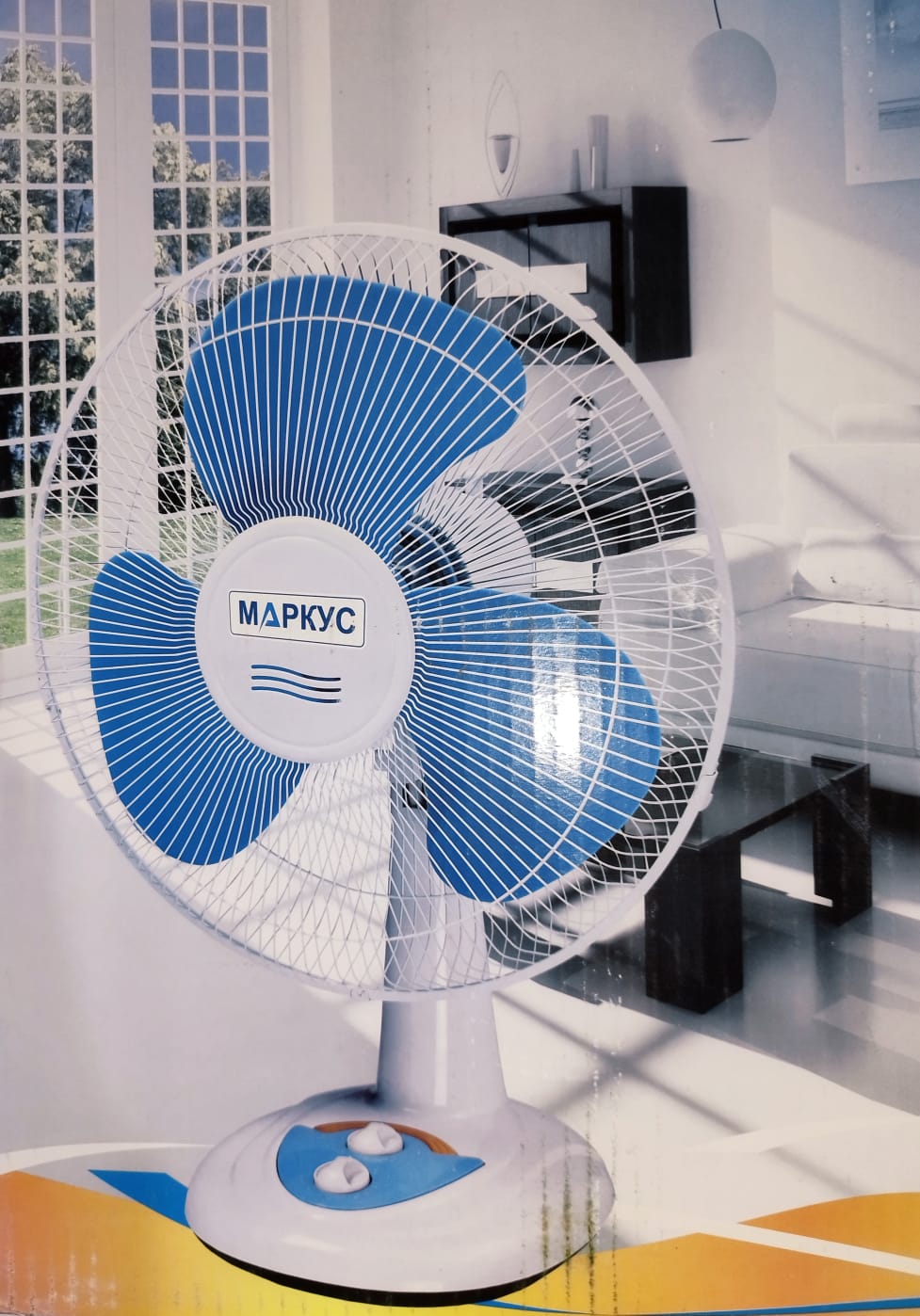 Вентилятор МК-002 настольный  1*2    |2