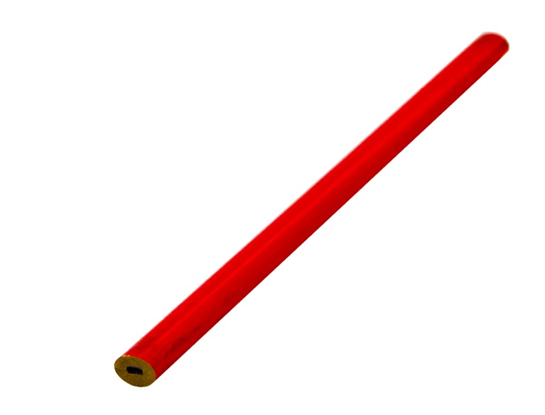 Карандаш строительный Красный LIT 1х12  |*