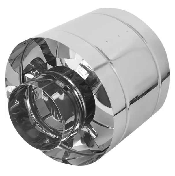 Зонт Нерж с Ветрезащитой 110 мм 1х10    |+