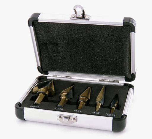 Сверло Ступенчатое в кейсе набор из 5шт (1х40)   |*