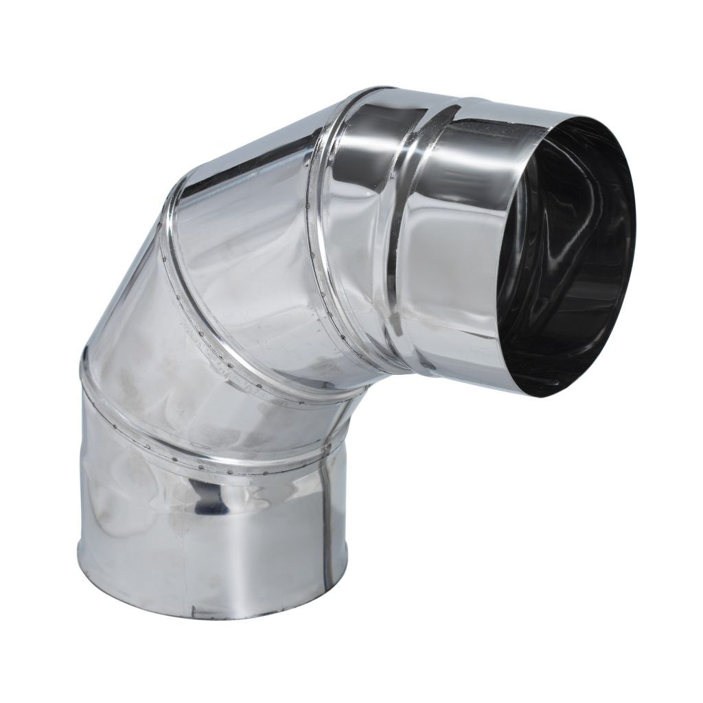 Угол 90* Нерж 130мм 1х8  \+