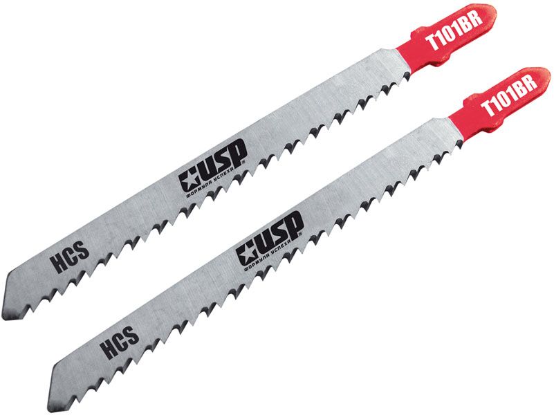 Пилки для лобзика T101BR HCS(2шт)   |+