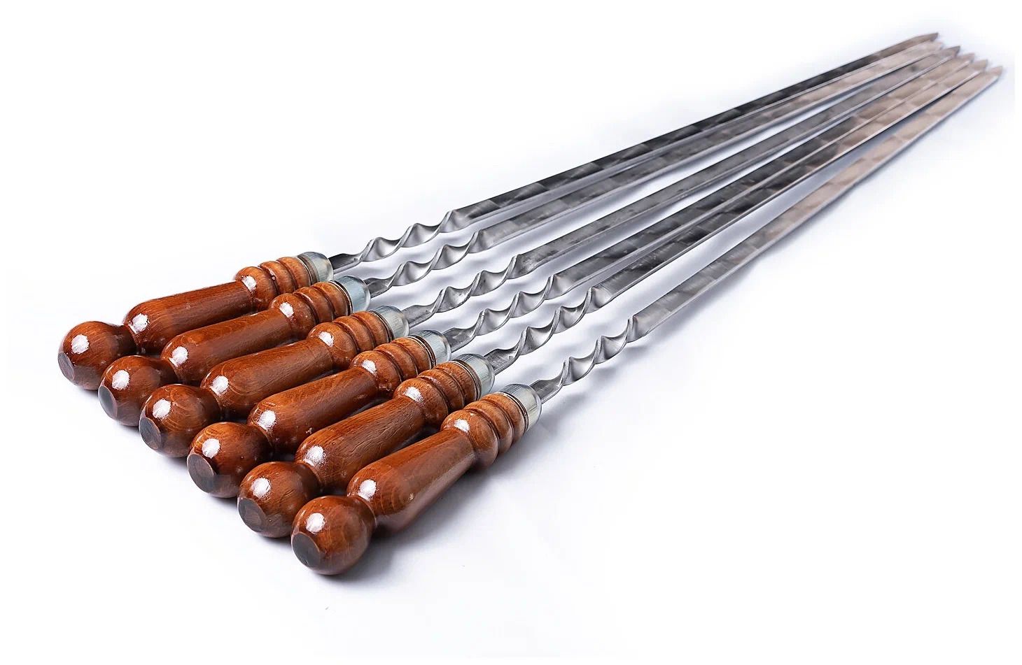 Шампура дерев рукаяткой 12х50 (10)                |*