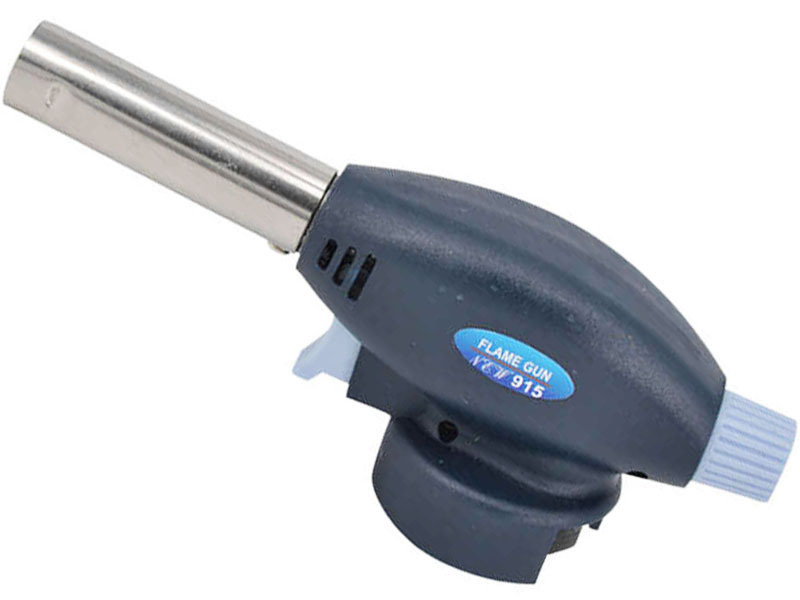 Горелка на газ балон Черная  KOVER  No915 (1х100)    |2