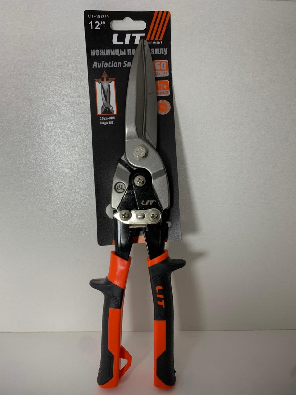 Ножницы по металлу LIT №12 295mm (1x6)(1x60)    |*