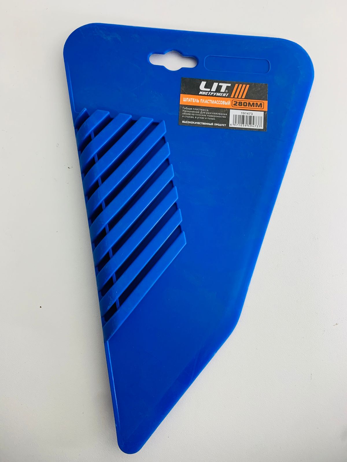 Шпатель пластиковый LIT Угловой 280мм (1x200) |*