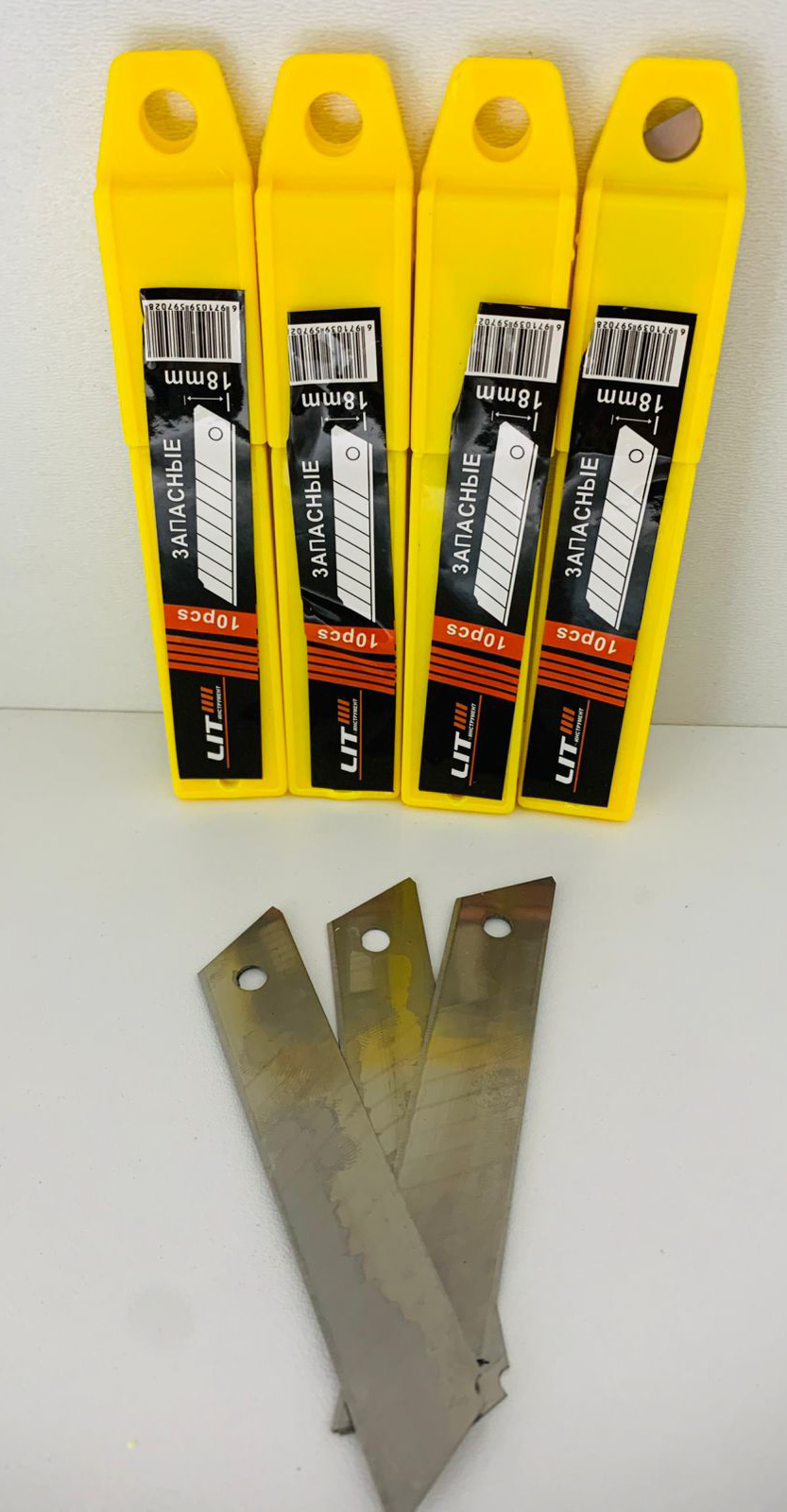 Лезвия LIT 18mm Дешевые 1х20  /+