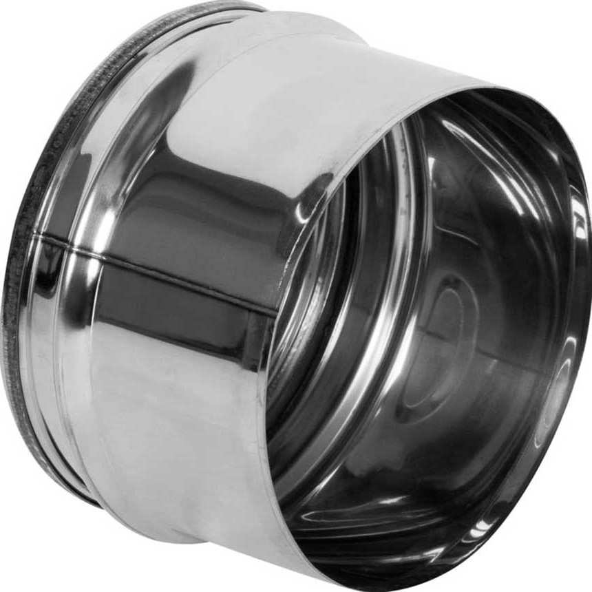 Заглушка Нерж внутр 110мм 1х52  \+