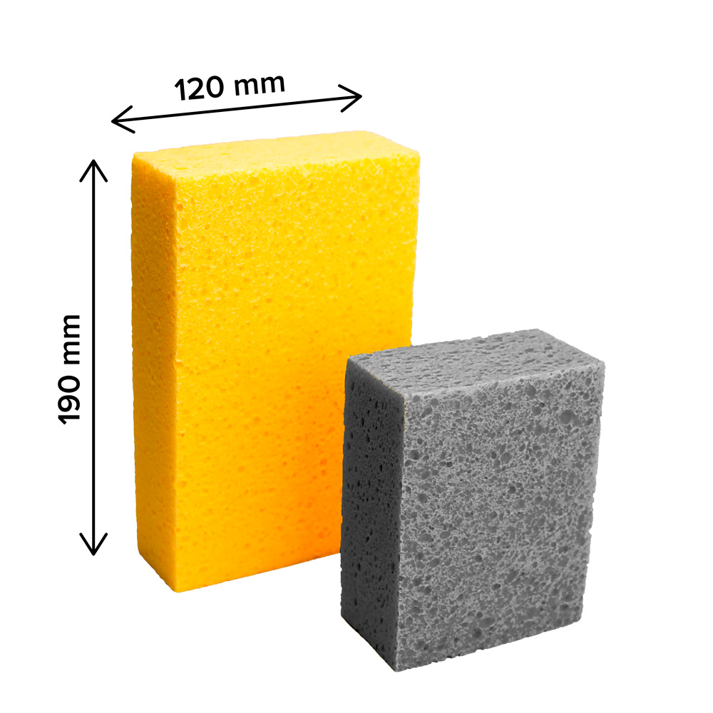 Губка целлюлозная 3D Krestiki 190*120*50мм  |*