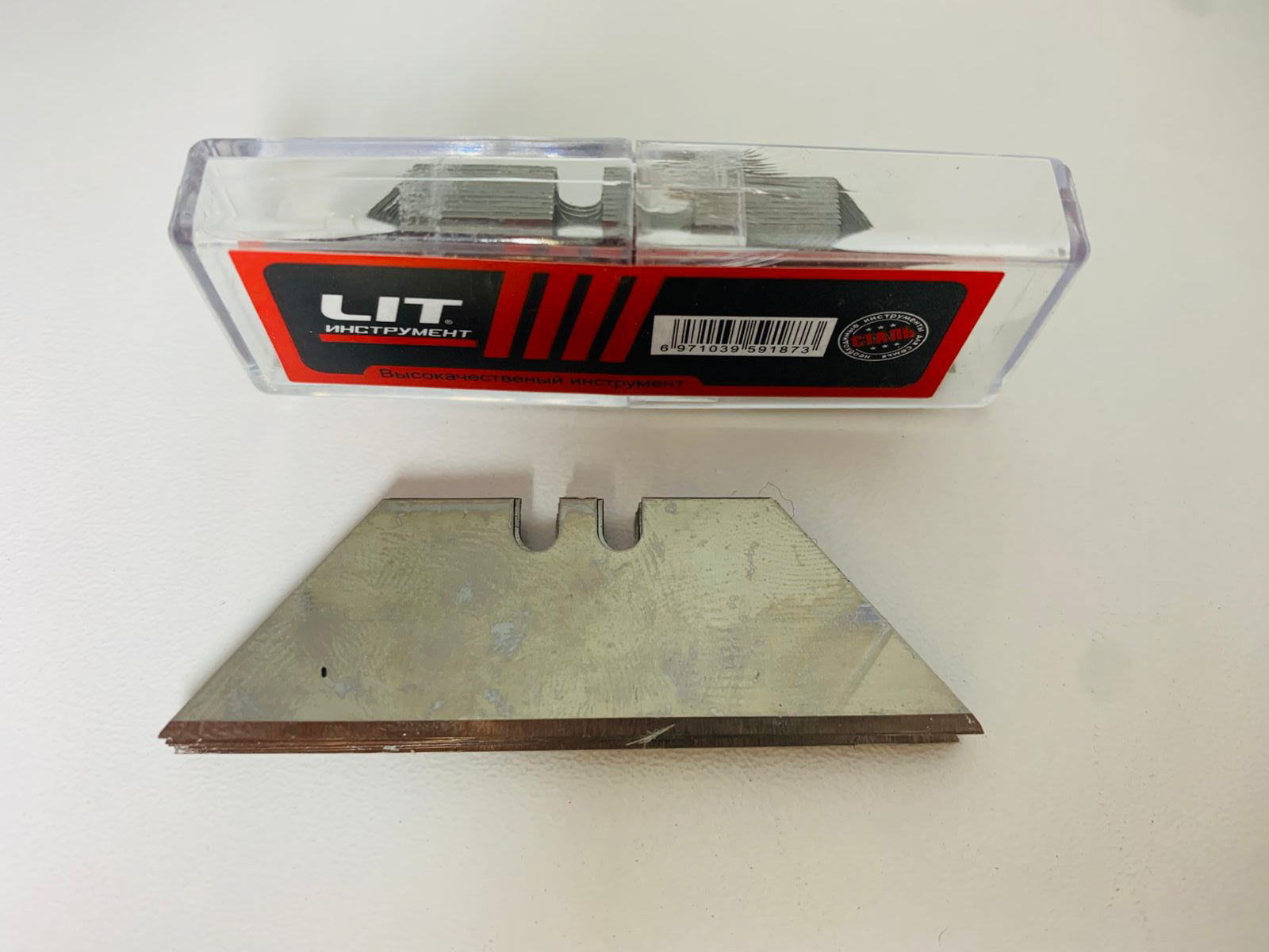 Лезвия LIT Трапецевидные 19мм 1х20  |*