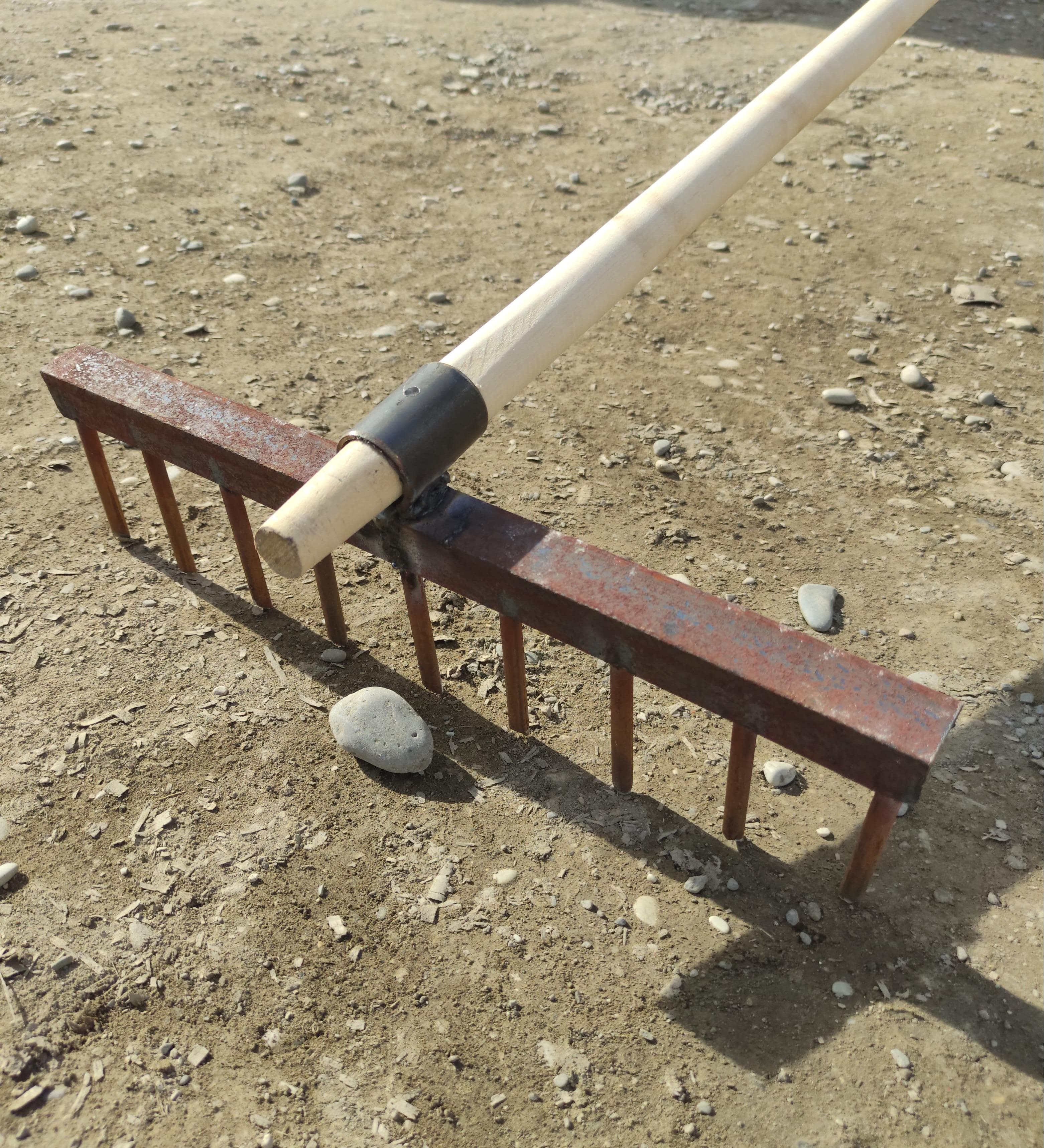 Грабли Самодельные Прямые 9 зуб  /*