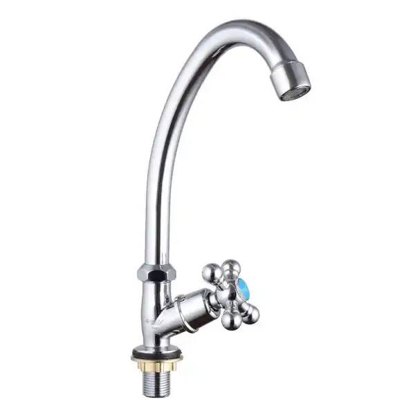 Смеситель VEKA-KMV одинарный VK-2010 1х4 (1x40)   \+