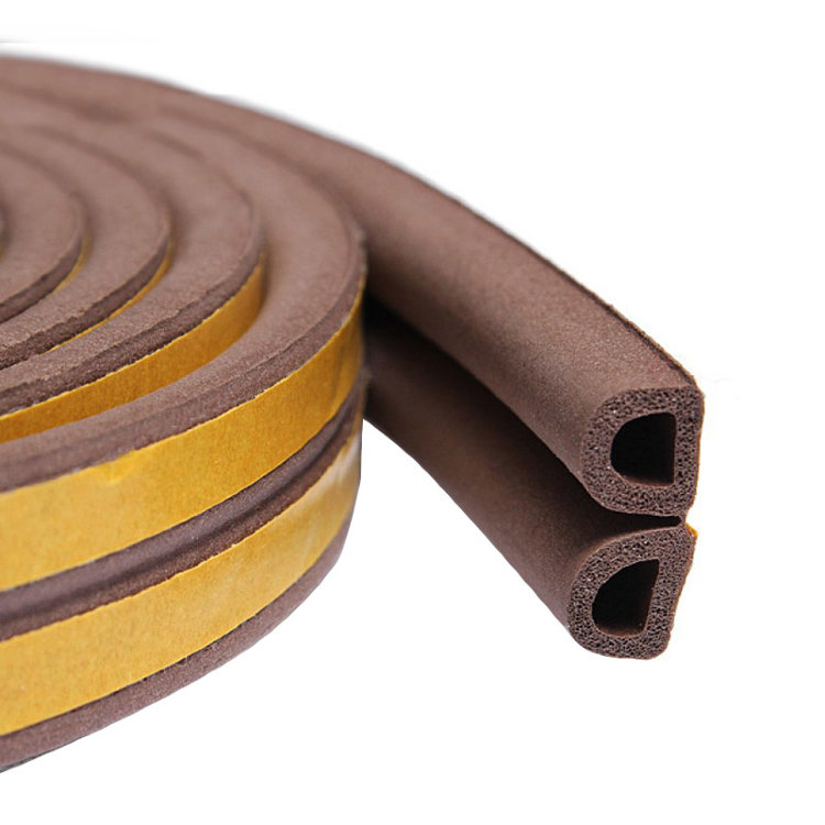 Уплотнитель SPARKLUX D-профиль 12х14мм 40м Коричневый (1х8)