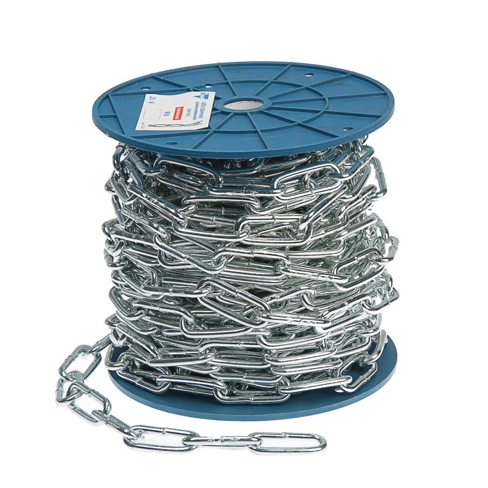 Цепь ОЦ. длиннозвенная d6 x 30м DIN763   |+