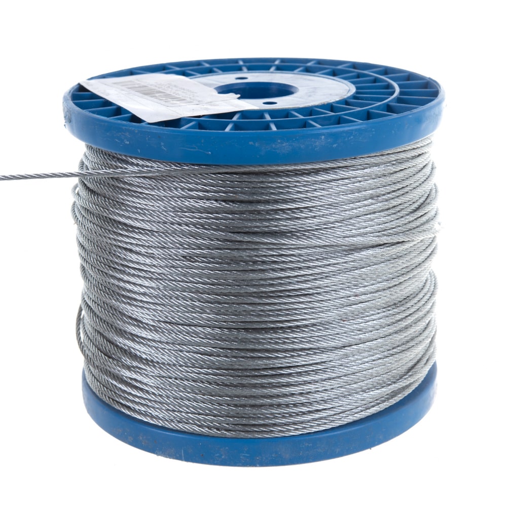 Трос для растяжки стальной 4 мм (200м)  |+