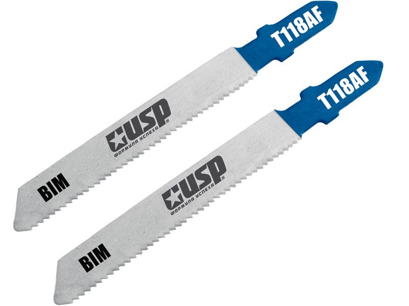 Пилки для лобзика T118AF Bi-metal (2шт)  |+
