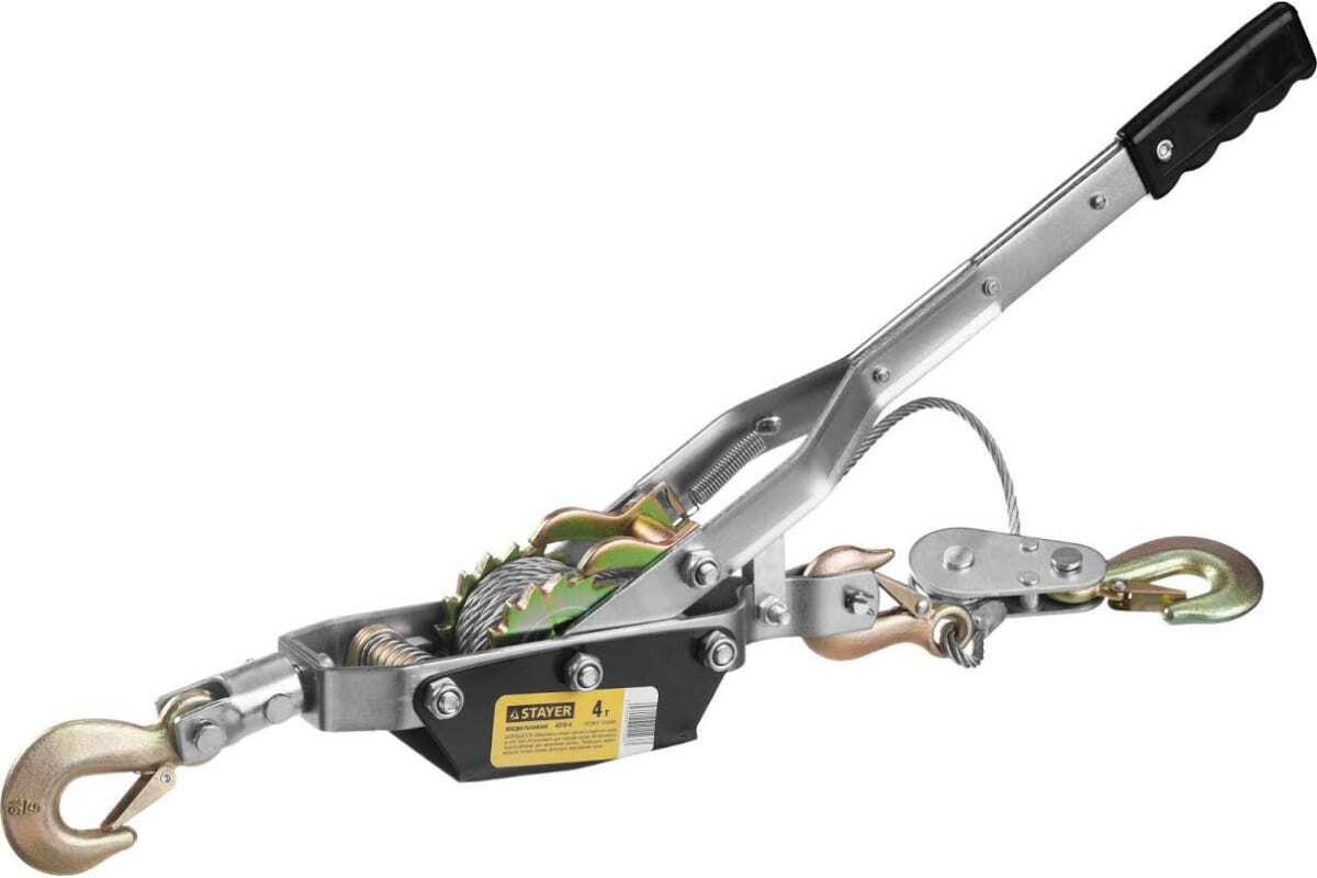 Лебедка с тросом SPARKLUX 2 тонн (1х10)