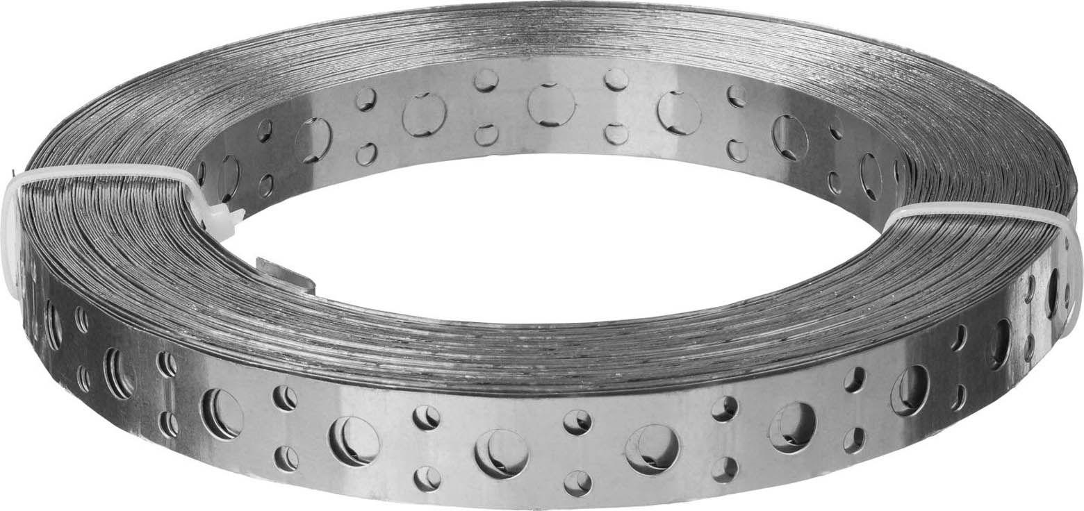 Лента Перфорированная Прямая 17 х 0,55мм 25м  |*