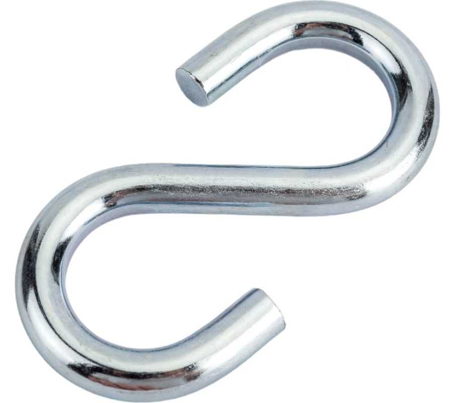 Крюк S-образный оцинк. 7мм   1х100  |*