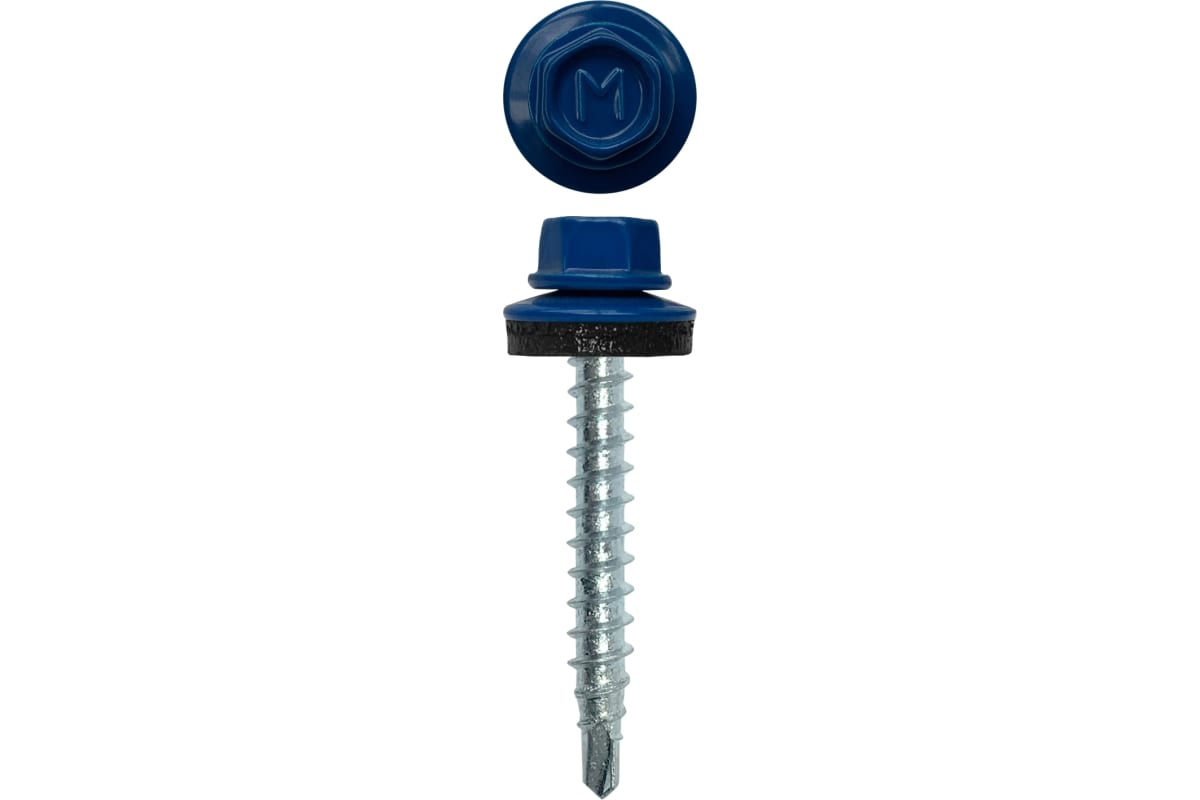Саморез кровельн. 5005 (сигнальный синий) 4,8х35  (1х250)    /+