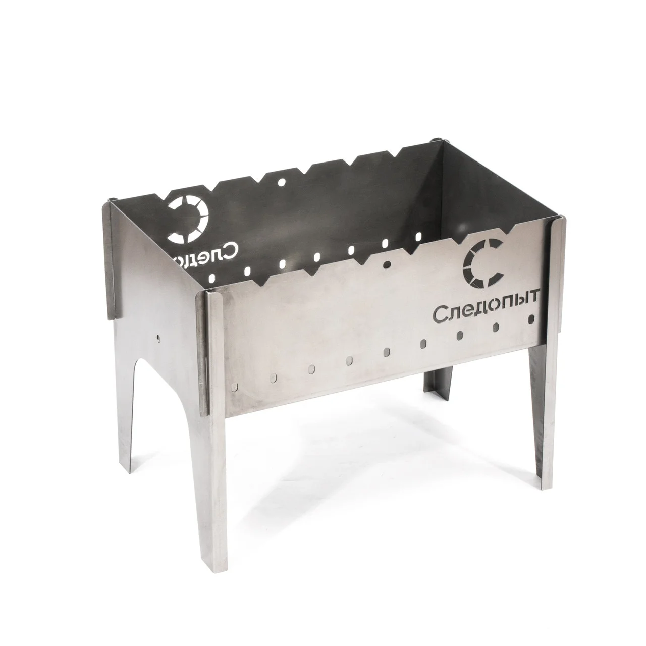 Мангал "Следопыт" складной, 490х310х370мм толщ. 1,5мм  |+