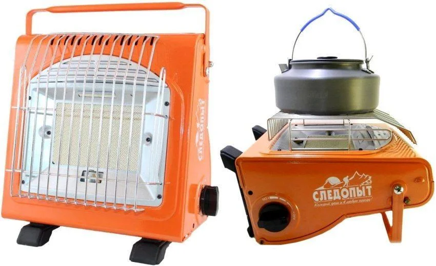 Обогреватель (плита) инфокрасный газовый "Следопыт-Очаг"  |+
