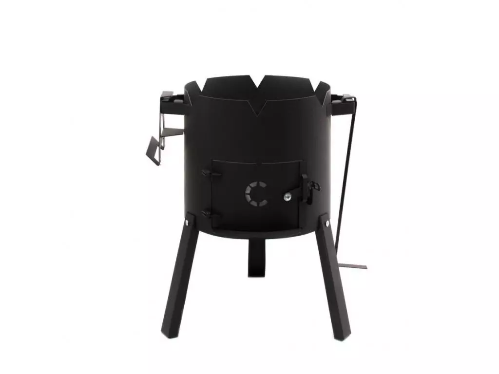 Печь под казан 16л "Сибирский Следопыт" D410 сталь 2мм  |+