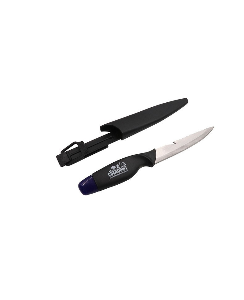 Нож разделочный "Следопыт" нетонущий дл.клинка 135мм в чехле  |+ 