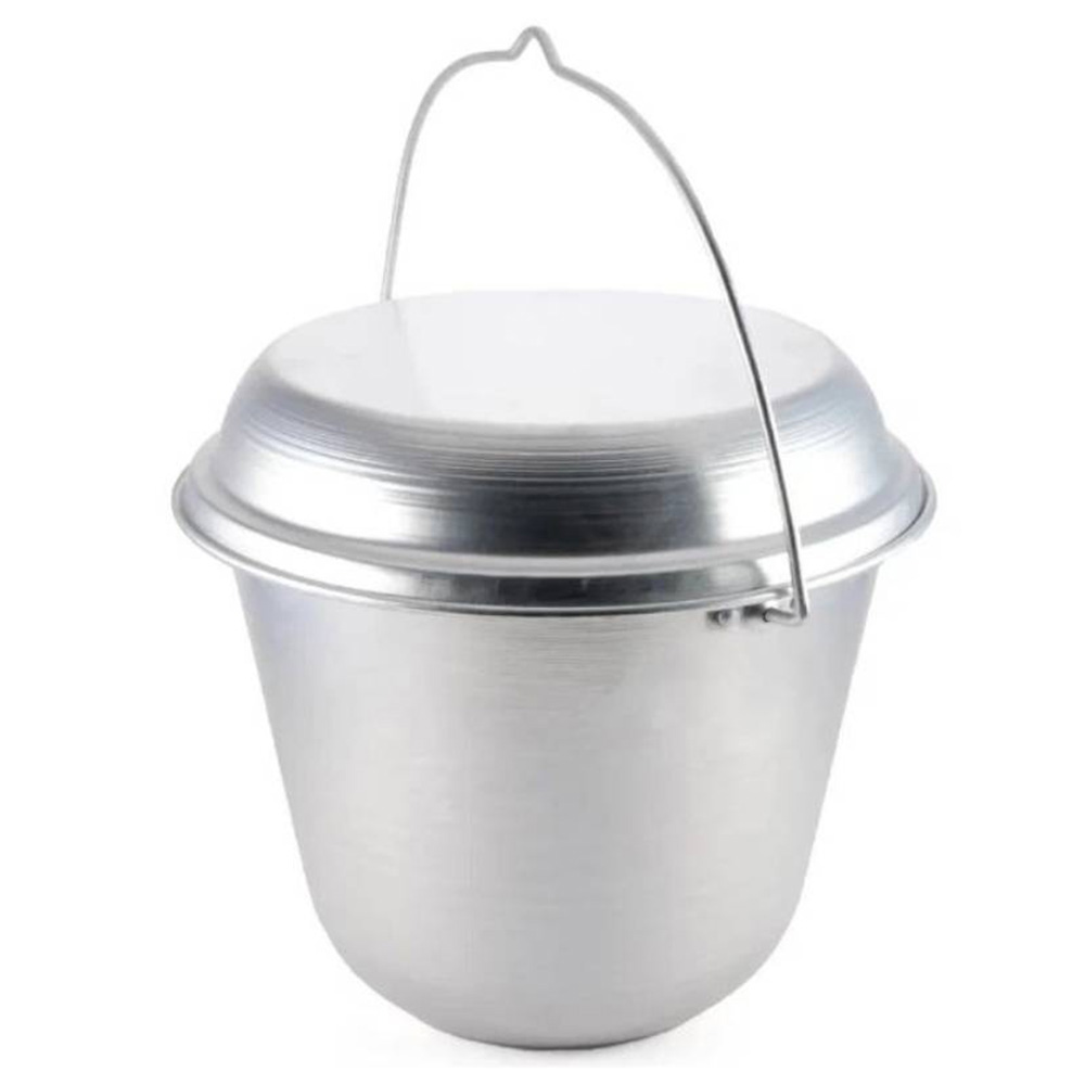 Котелок костровый "Следопыт" конический 9л Алюминь  |+