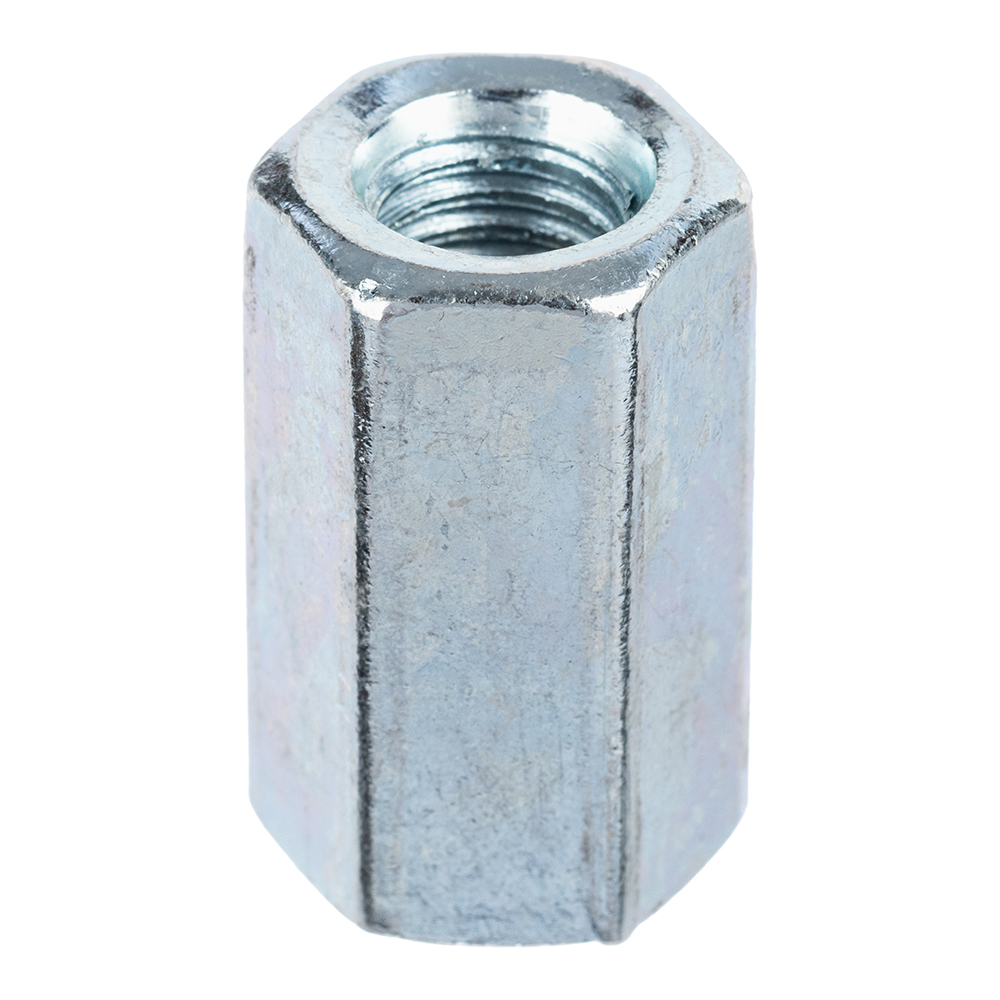 Гайка соединительная оцинкованная TRT М20 DIN6334 1х10  |+