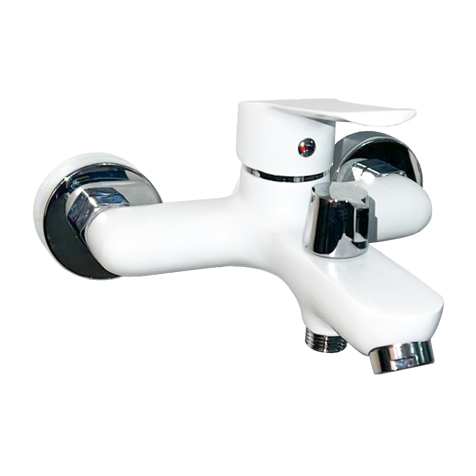 Смеситель для ванны шар белый "MITTSU"M2040W (1х12)  |+