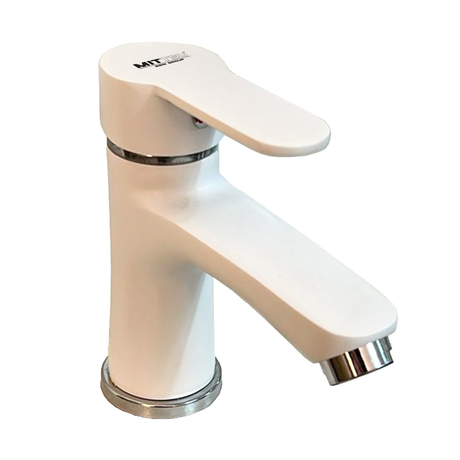 Смеситель для умывальника шар,белый "MITTSU"M2033W" (1х12)   |+