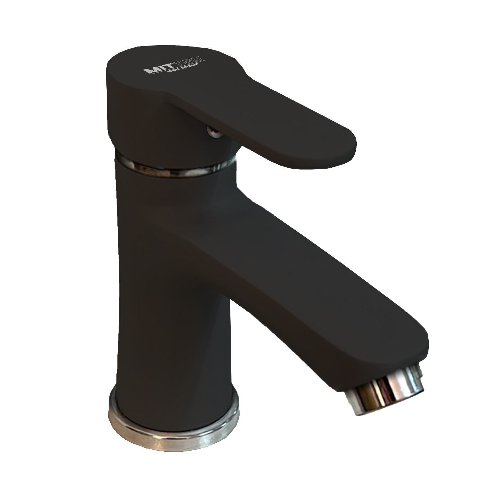 Смеситель для умывальника шар черный "MITTSU"M2034В" (1х12)   |+