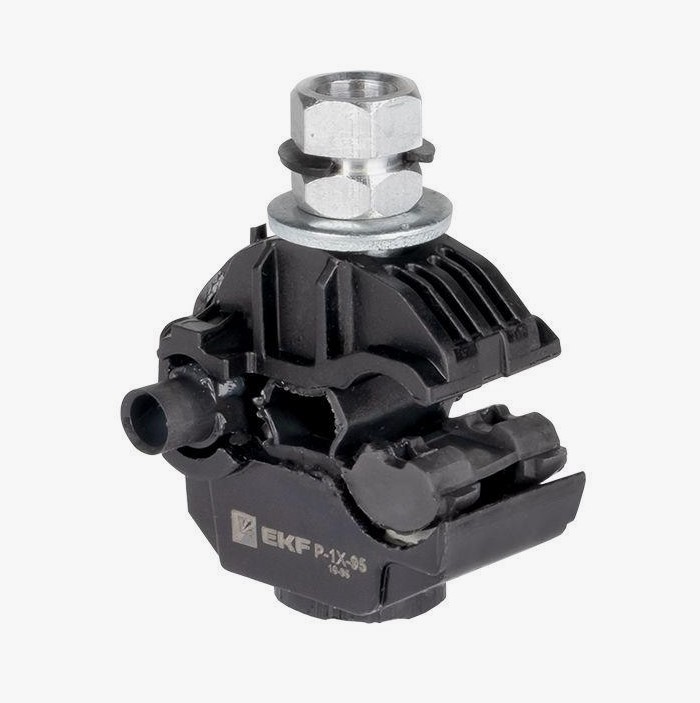 Зажим самопрокалывающий (Орех) 1х150 |+