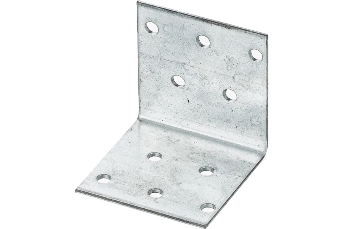 Крепежный уголок равносторонний 40х40х80   1х100  +