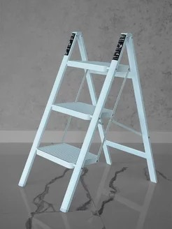 Стремянка MITTSU Белая 4ст M6862W  |*