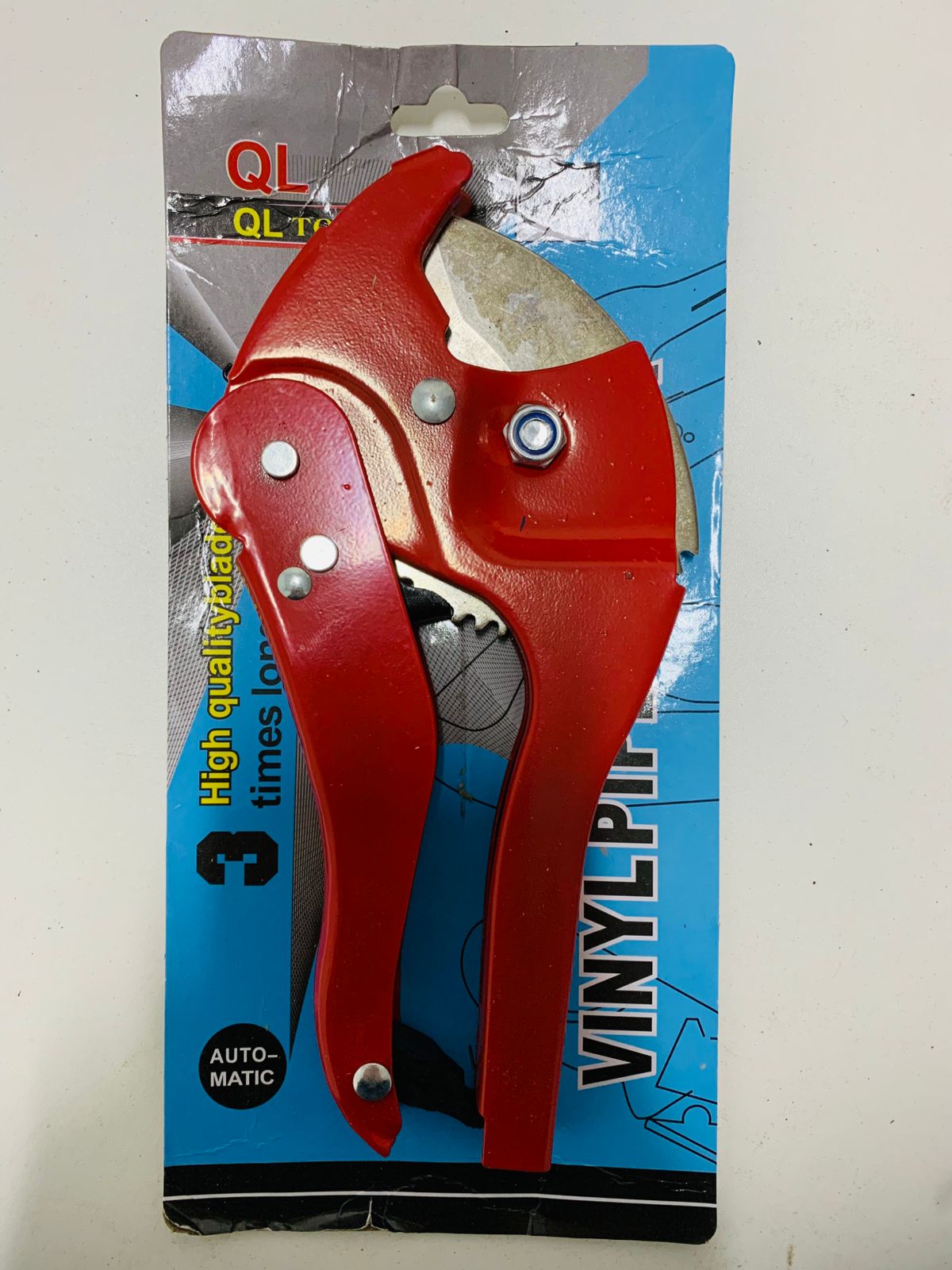 Ножницы для ПВХ Красные Маленькие 1x48  |*